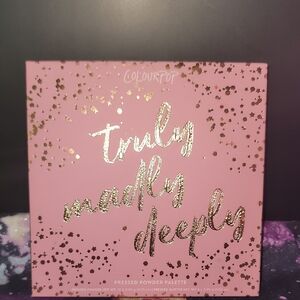 Colourpop Truly Madly Deeply Eyeshadow Palette - Pink and Gold